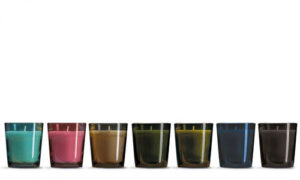 Vaso vela Translúcido